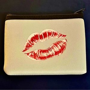 Lips Pattern Mini Zipper Coin Purse